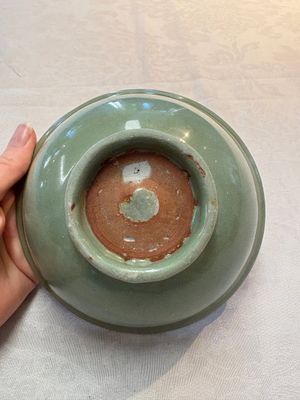 Two Chinese Longquan celadon bowls, Ming — photo 7