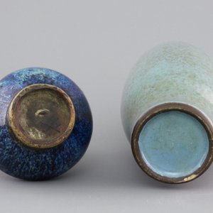 Two Chinese monochrome glazed vases, 19th C. — 照片 4