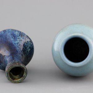 Two Chinese monochrome glazed vases, 19th C. — 照片 5