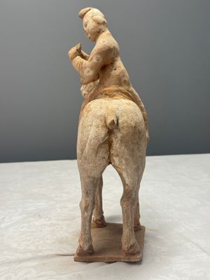 Two Chinese painted pottery 'Horserider' groups — photo 16