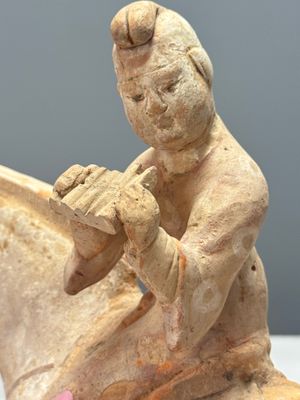 Two Chinese painted pottery 'Horserider' groups — photo 18
