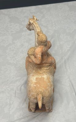 Two Chinese painted pottery 'Horserider' groups — photo 7