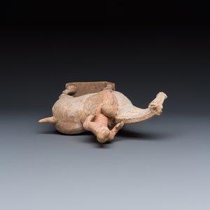 Two Chinese painted pottery 'Horserider' groups — photo 12