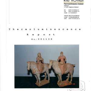 Two Chinese painted pottery 'Horserider' groups — photo 16