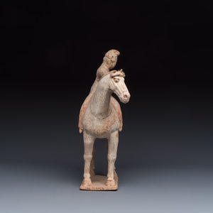 Two Chinese painted pottery 'Horserider' groups — photo 5