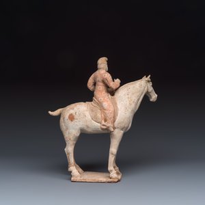 Two Chinese painted pottery 'Horserider' groups — photo 10