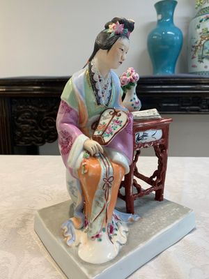 Two Chinese polychrome-glazed groups, Zeng Longsheng 曾龍升 marks, 20th C. — photo 21