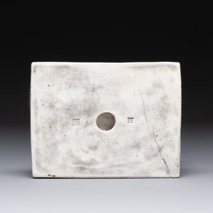 Two Chinese polychrome-glazed groups, Zeng Longsheng 曾龍升 marks, 20th C. — photo 7