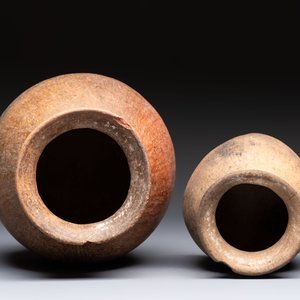 Two Chinese pottery storage or cooking vessels, Neolithic — photo 6