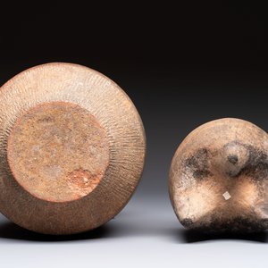 Two Chinese pottery storage or cooking vessels, Neolithic — photo 7