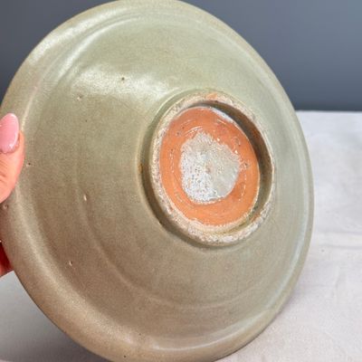 Two Chinese qingbai plates and a Longquan celadon plate — photo 11