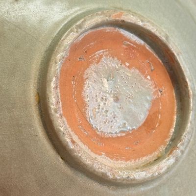 Two Chinese qingbai plates and a Longquan celadon plate — photo 12