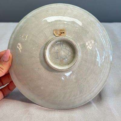 Two Chinese qingbai plates and a Longquan celadon plate — photo 20