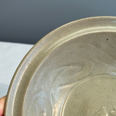 Two Chinese qingbai plates and a Longquan celadon plate — photo 5