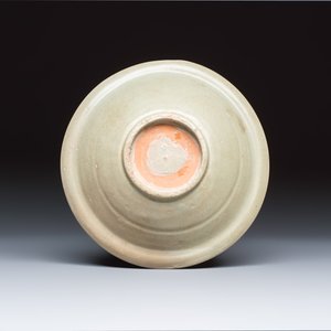Two Chinese qingbai plates and a Longquan celadon plate — photo 5
