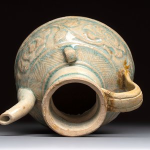 Two Chinese qingbai vases and an ewer with floral design, Song — 照片 12