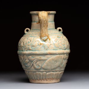 Two Chinese qingbai vases and an ewer with floral design, Song — 照片 9