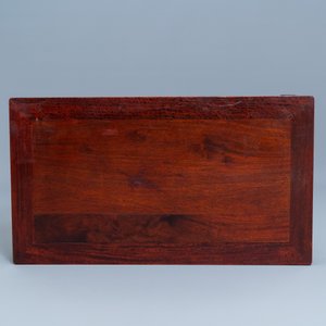 Two Chinese rectangular wooden 'kang' tables, 19/20th C. — 照片 8