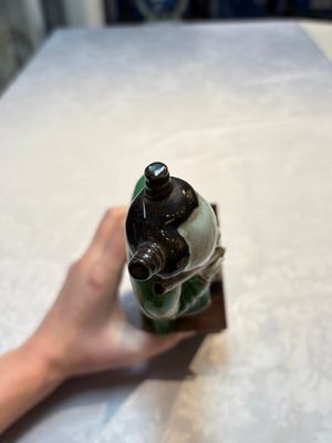 Two Chinese sancai-glazed figures, 19th C. — photo 5