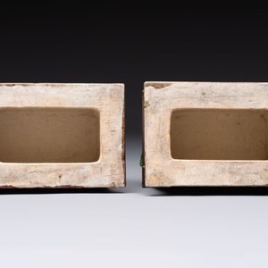 Two Chinese sancai-glazed figures, 19th C. — photo 7