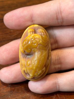 Two Chinese Shoushan soapstone seals, Qing — 照片 4