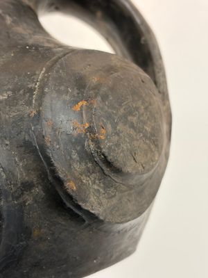 Two Chinese Sichuan black burnished pottery amphoras, Han — foto 8