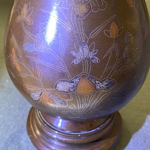 Two Chinese silver- and copper-inlaid bronze vases for the Vietnamese market, 19th/20th C. — 照片 14
