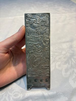 Two Chinese silver 'Eight Immortals' amulets, Zuyin 足銀 marks, 19/20th C. — photo 1