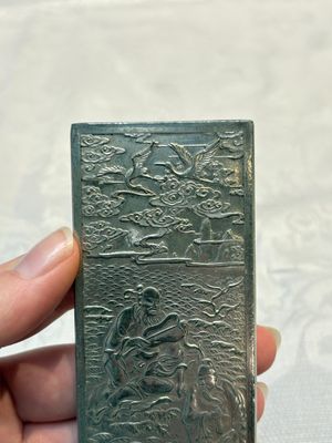Two Chinese silver 'Eight Immortals' amulets, Zuyin 足銀 marks, 19/20th C. — photo 9