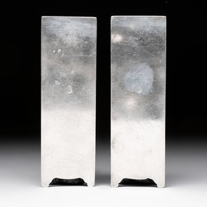 Two Chinese silver 'Eight Immortals' amulets, Zuyin 足銀 marks, 19/20th C. — photo 2