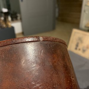 Two Chinese wooden brush pots, 19/20th C. — 照片 15