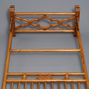 Two Chinese wooden textile hangers, 20th C. — photo 12
