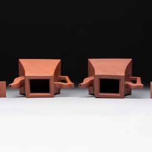 Two Chinese Yixing stoneware teapots, Hu Ji 胡記 and Wen Ji 聞記 marks, 19/20th C. — 照片 6