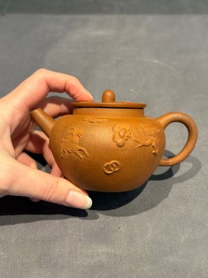 Two Chinese Yixing stoneware teapots, Zheng He 正和 mark, Kangxi and later — foto 10