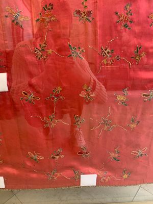 Two embroidered silk and cotton robes for the Straits or Peranakan market, Southeast Asia, 20th C. — photo 19