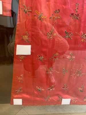 Two embroidered silk and cotton robes for the Straits or Peranakan market, Southeast Asia, 20th C. — photo 20