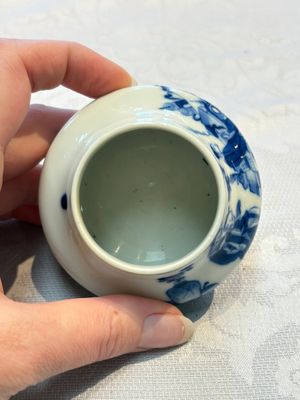 Two fine Chinese blue and white water pots, Jiajing mark, 19th C. — photo 10