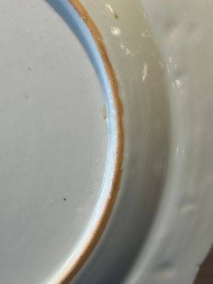 Two fine Chinese Canton famille rose 'mandarin subject' plates, Qianlong — foto 10