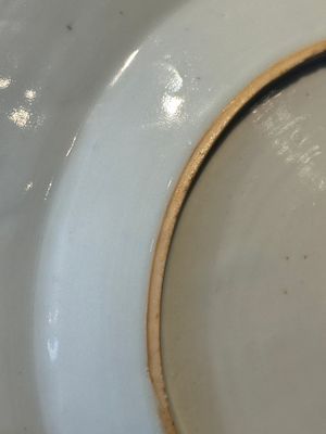 Two fine Chinese Canton famille rose 'mandarin subject' plates, Qianlong — photo 12