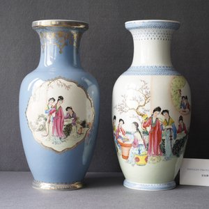 Two fine Chinese famille rose vases, Qianlong marks, Republic — 照片 7