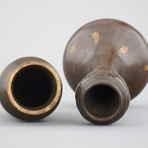 Two fine Japanese bronze vases, 18/19th C. — foto 5