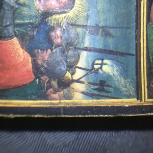 Two Flemish illuminated miniatures, 16th C. — 照片 33