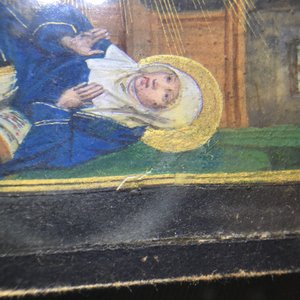 Two Flemish illuminated miniatures, 16th C. — 照片 36