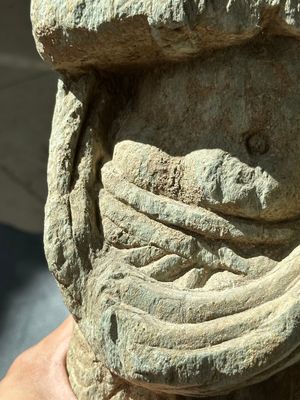 Two Gandhara grey schist torsos of Buddha and a tiger sculpture, 1st/3rd C. — foto 13