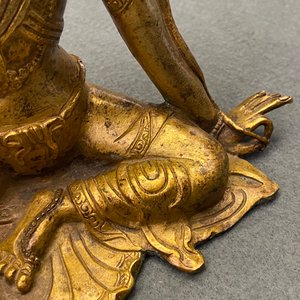 Two gilt bronze models of Tara, Tibet or Mongolia, 17/18th C. — photo 30
