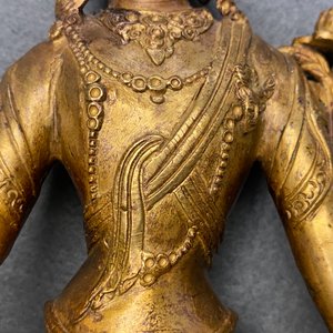 Two gilt bronze models of Tara, Tibet or Mongolia, 17/18th C. — photo 35