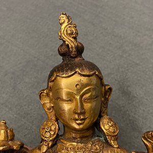 Two gilt bronze models of Tara, Tibet or Mongolia, 17/18th C. — photo 9