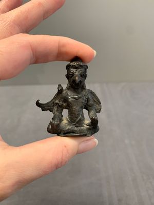 Two Indian bronze figures of Nandi and Shiva, and a South Asian bronze Garuda, 17th C. and later — photo 2