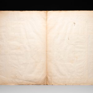 Two Japanese ink drawings of French warship structure diagrams, 19th C. — foto 3