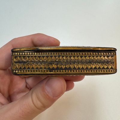 Two lacquered rectangular snuff boxes, Qajar and Ottoman Empire, 19th C. — 照片 19